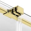 NEW TRENDY kabina prysznicowa narożna prostokątna Smart Light Gold złota 110x90 cm EXK-4234
